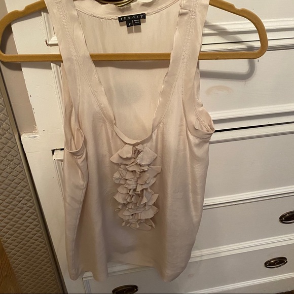 Theory silk blouse - Picture 4 of 5